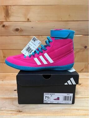 New Cotton Candy Adidas Combat Speed wrestling shoes - mens 7.5 / Womens 8.5